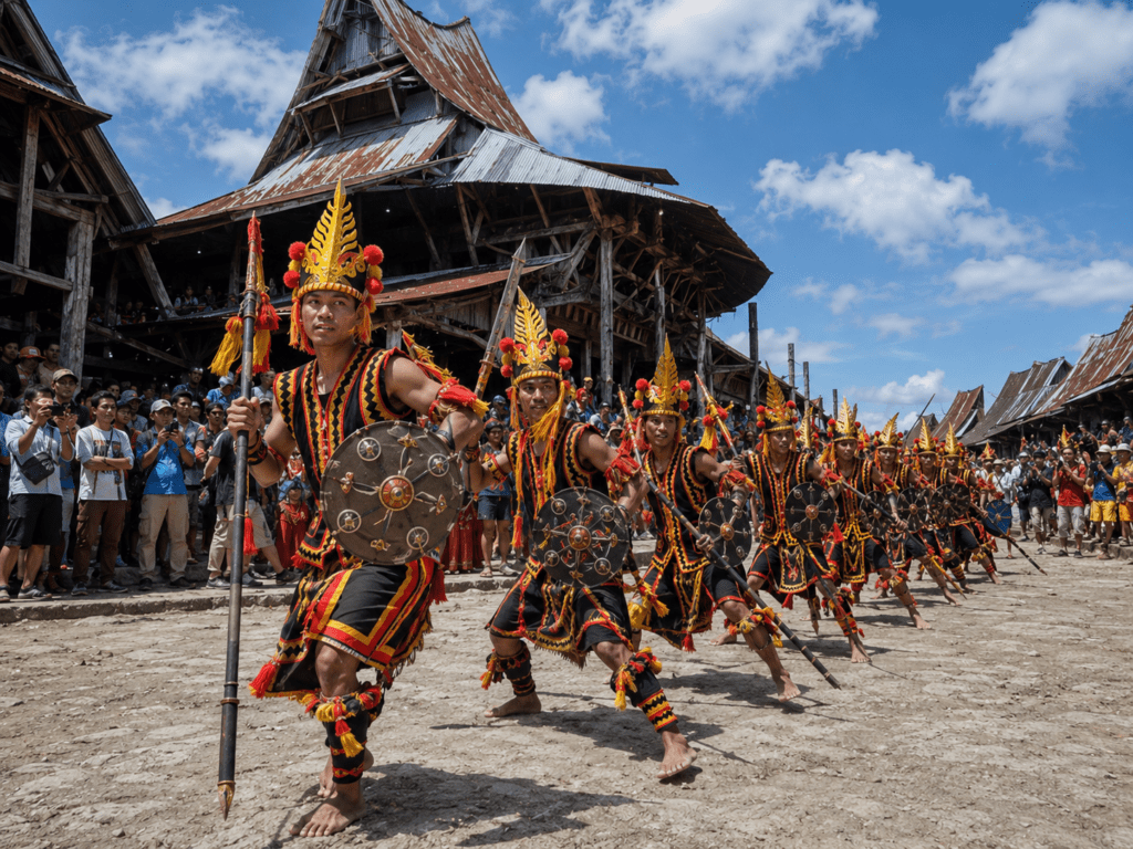 Tarian Perang Kolosal Nias